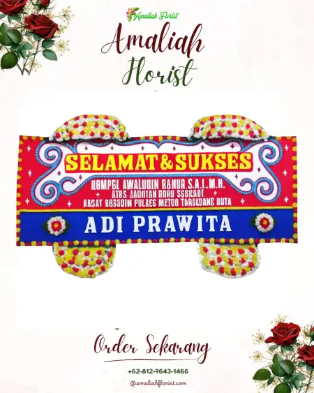 Papan Bunga Ucapan Selamat Nelawi